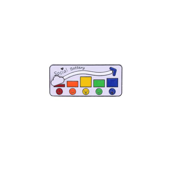 Rainbow Emoji Mood-Changing Brooch: Funny Metal Pin for Clothing, Bags, and Hats
Rainbow Emoji Mood-Changing Brooch: Funny Metal Pin for Clothing, Bags, and Hats