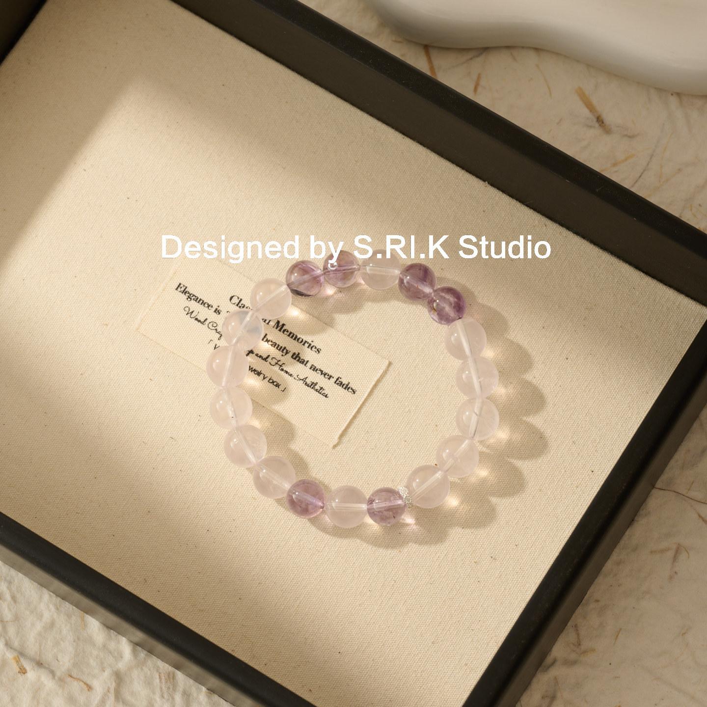 Shilijian grape-colored artistic new Chinese-style natural stone amethyst bracelet versatile hand chain аметист
Shilijian grape-colored artistic new Chinese-style natural stone amethyst bracelet versatile hand chain аметист