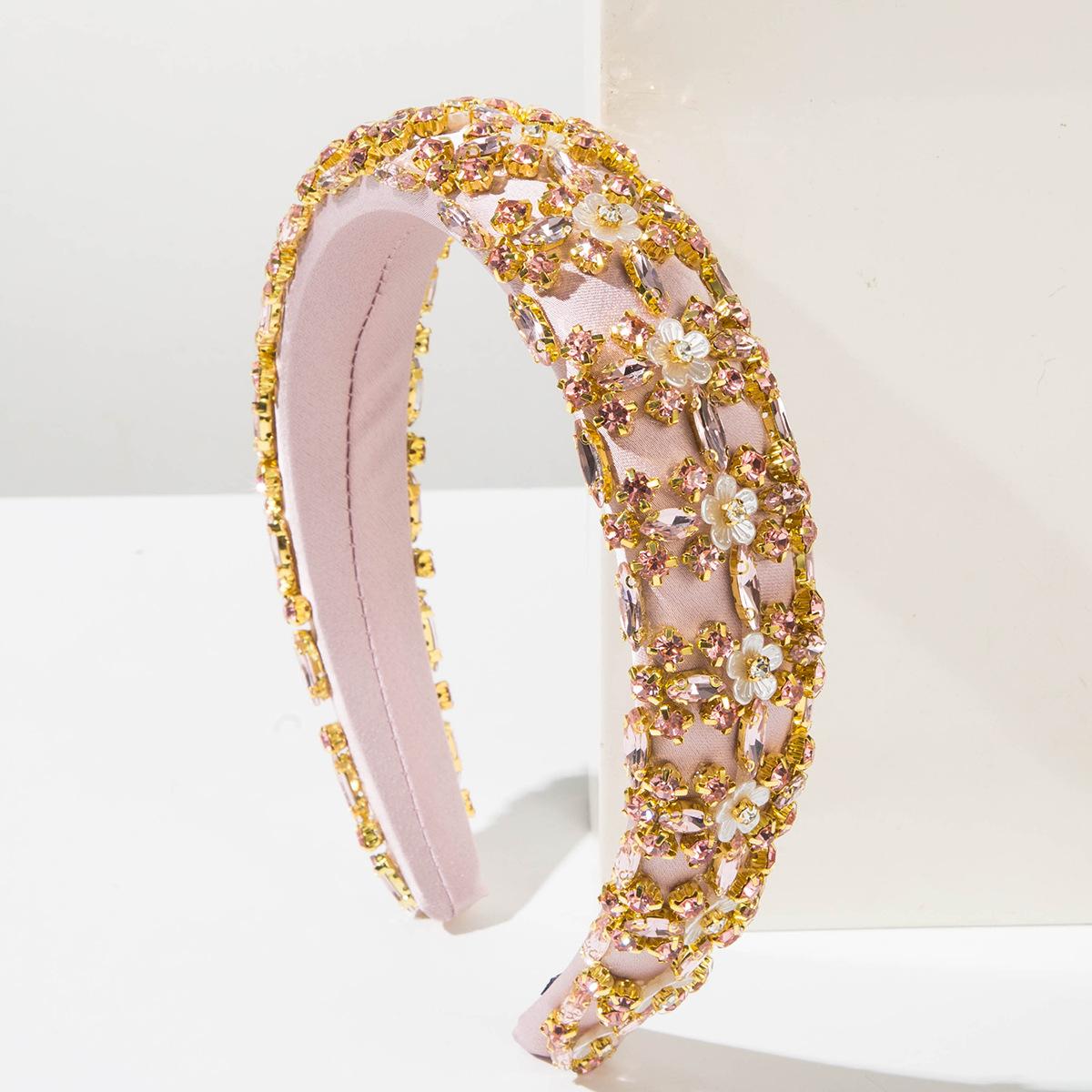 2026 Headband Retro Temperament Inlaid with Diamond Flowers Wide Edge Sponge Headband Women s High-end Banquet Ball Hair Accessories рожевий
2026 Headband Retro Temperament Inlaid with Diamond Flowers Wide Edge Sponge Headband Women s High-end Banquet Ball Hair Accessories рожевий