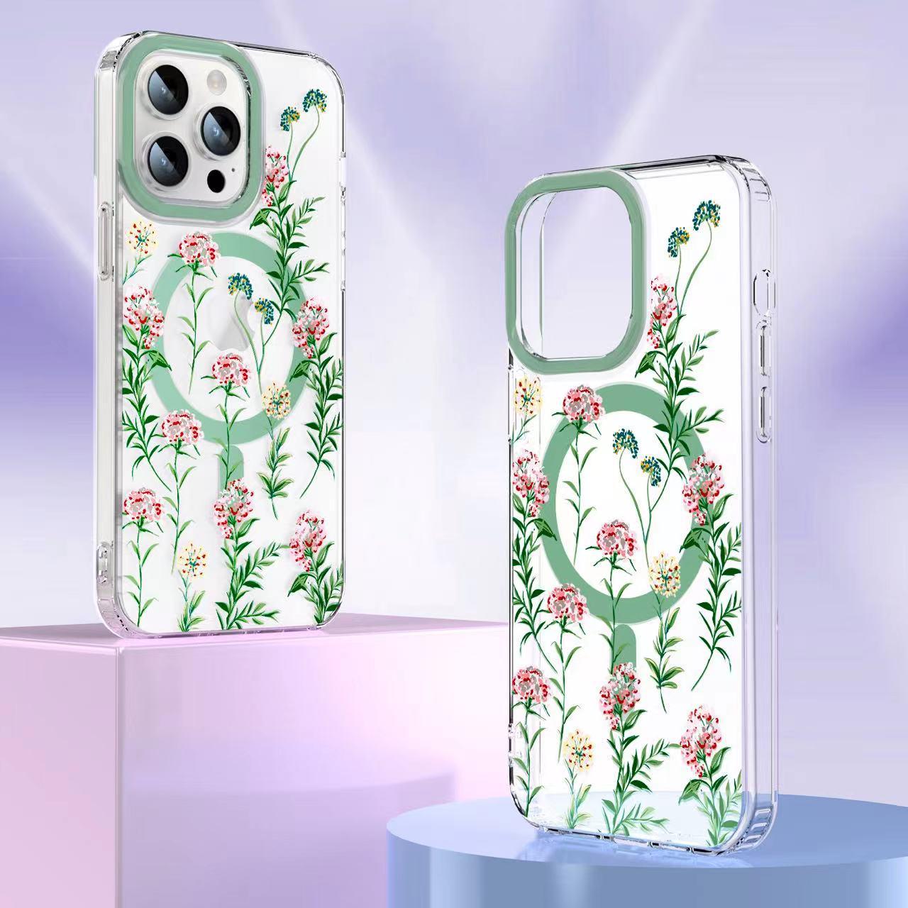 Apple iPhone 11 Magnetic Suction Case - Skin-Feel, Double-Layer, Floral Design, Fairy Style iPhone 16
Apple iPhone 11 Magnetic Suction Case - Skin-Feel, Double-Layer, Floral Design, Fairy Style iPhone 16
