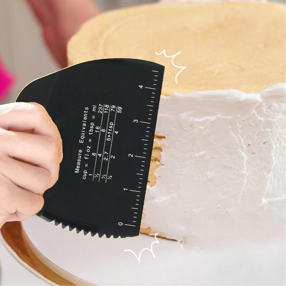 Food Safe Silicone Dough Cutter Measuring Scale Pastry Cutter Pizza Cutter Bakery Catering чорний
Food Safe Silicone Dough Cutter Measuring Scale Pastry Cutter Pizza Cutter Bakery Catering чорний