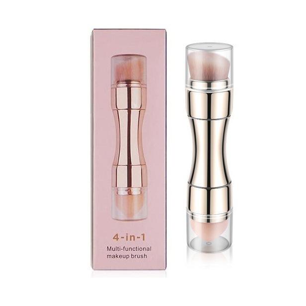 Набор кистей для макияжа 4 в 1, многофункциональная кисть для теней, портативная кисть для нанесения тональной основы, кисть для румян, кисть для губ золотой
Набор кистей для макияжа 4 в 1, многофункциональная кисть для теней, портативная кисть для нанесения тональной основы, кисть для румян, кисть для губ золотой