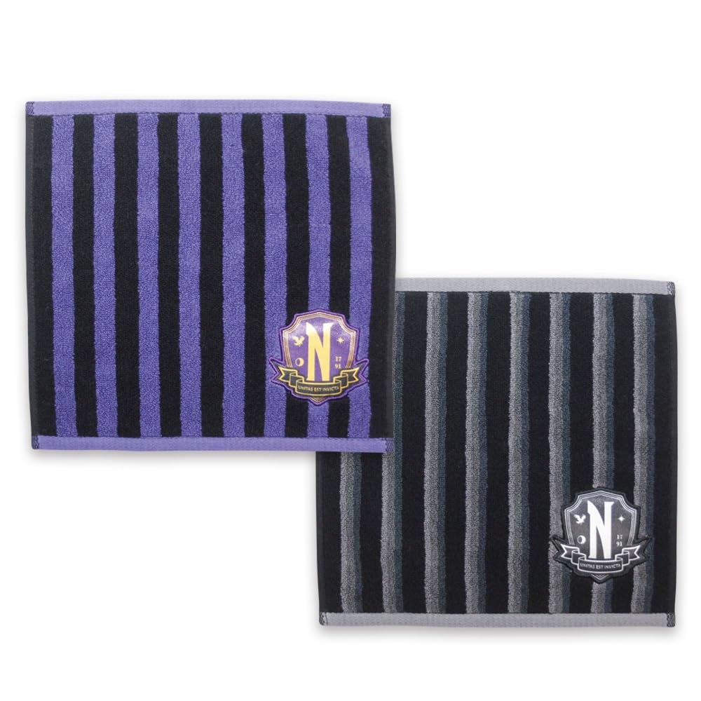 Wednesday Hand Towel/Mini Towel Set of 2 (Gray & Purple)
Wednesday Hand Towel/Mini Towel Set of 2 (Gray & Purple)