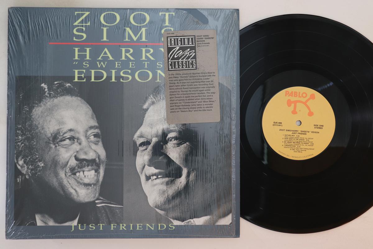 LP Record ZOOT SIMS, HARRY SWEETS EDISON - Just Friends OJC499 ORIGINAL JAZZ C 1990 US Jazz Used
LP Record ZOOT SIMS, HARRY SWEETS EDISON - Just Friends OJC499 ORIGINAL JAZZ C 1990 US Jazz Used