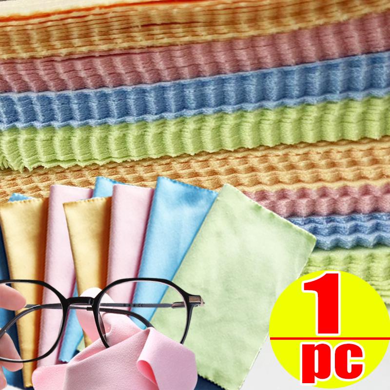 100pcs Microfiber Lens Cloth Soft Chamois Glasses Cleaner For Lens Phone Screen Cleaning Wipes Eyewear Accessories random color-1pc
100pcs Microfiber Lens Cloth Soft Chamois Glasses Cleaner For Lens Phone Screen Cleaning Wipes Eyewear Accessories random color-1pc