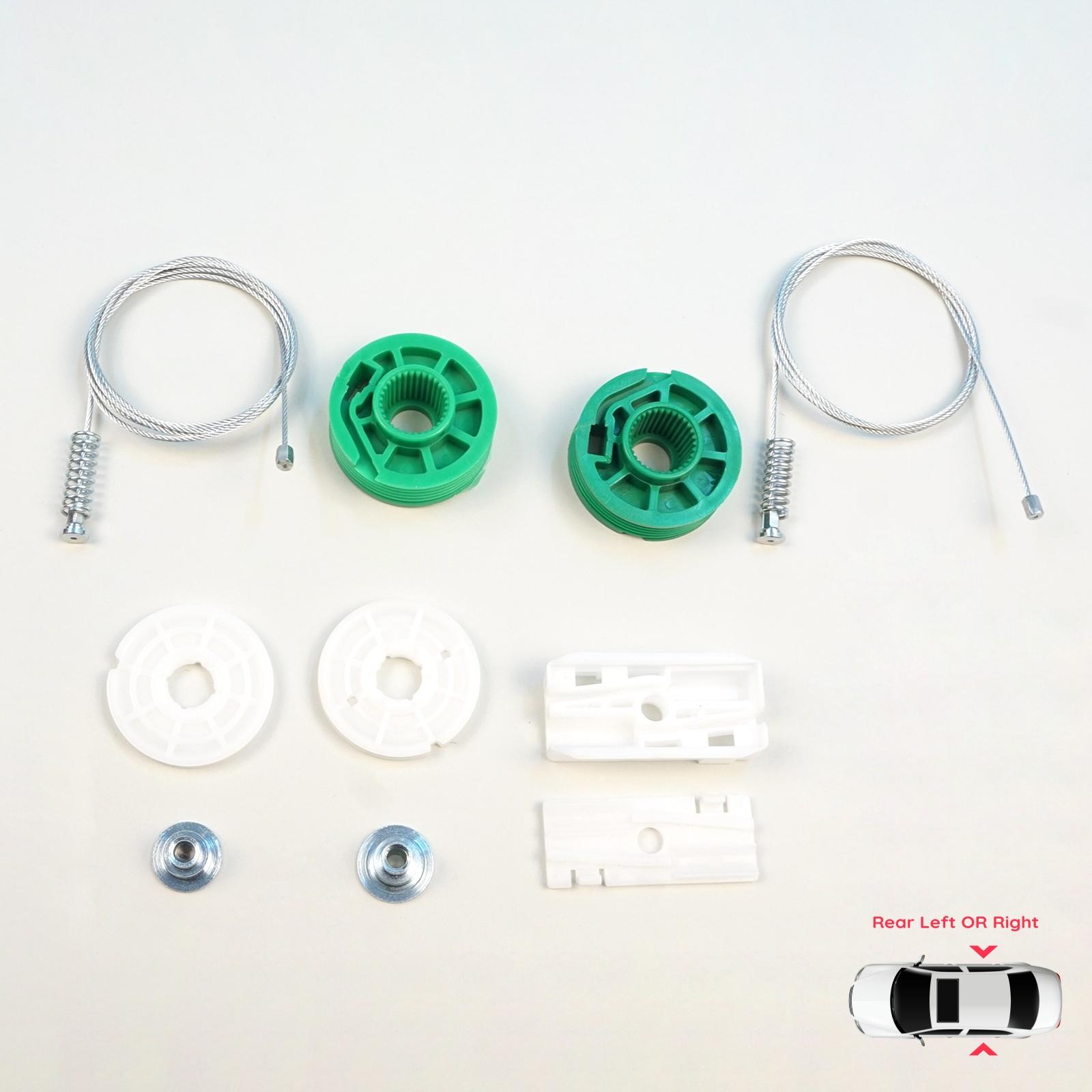 BWR5631 Window Regulator Repair Set Rear Left or Right for Mercedes S CL Class C140 W140 1992-1999 Coupe CL420 CL500 CL 600
BWR5631 Window Regulator Repair Set Rear Left or Right for Mercedes S CL Class C140 W140 1992-1999 Coupe CL420 CL500 CL 600