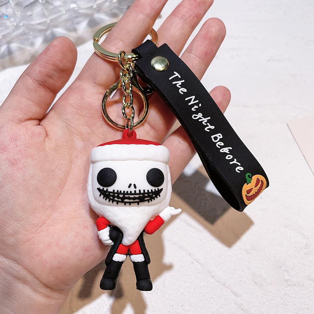 Latest The Nightmare Before Xmas Key Ring Pouch Pendant Jack Skellington Sally Action High Quality Figures Keyring
Latest The Nightmare Before Xmas Key Ring Pouch Pendant Jack Skellington Sally Action High Quality Figures Keyring