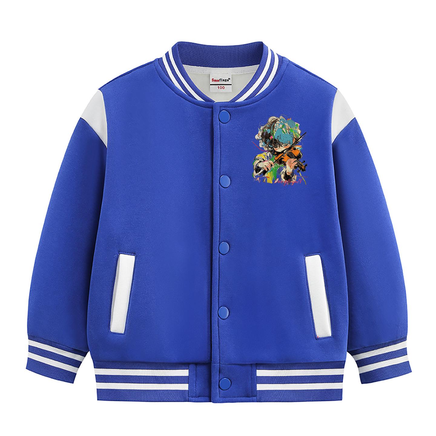 Boys Fleece Baseball Jacket, Medium/Large, 2026 Spring/Winter Trend 100cm (Recommended Height: 90-100cm)
Boys Fleece Baseball Jacket, Medium/Large, 2026 Spring/Winter Trend 100cm (Recommended Height: 90-100cm)
