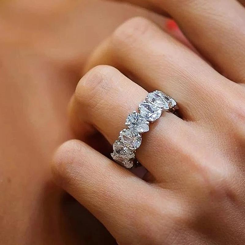 CAOSHI Drop-shaped Zirconia Rings for Women Fashion Copper Color Finger Zircon for Engagement Luxury Accessories for Wedding 6
CAOSHI Drop-shaped Zirconia Rings for Women Fashion Copper Color Finger Zircon for Engagement Luxury Accessories for Wedding 6