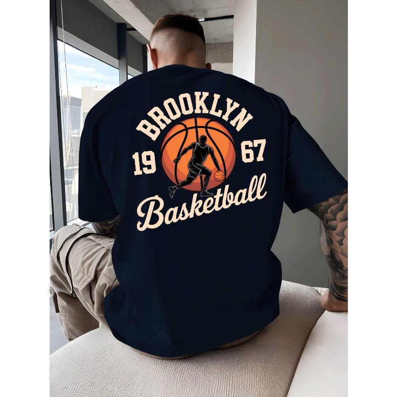 Men s Brooklyn Basketball T-Shirt - Short Sleeve Round Neck Summer Casual Tee, Breathable Round Neck Top for & Casual Attire, Vacation Outfit 4XL чорний
Men s Brooklyn Basketball T-Shirt - Short Sleeve Round Neck Summer Casual Tee, Breathable Round Neck Top for & Casual Attire, Vacation Outfit 4XL чорний