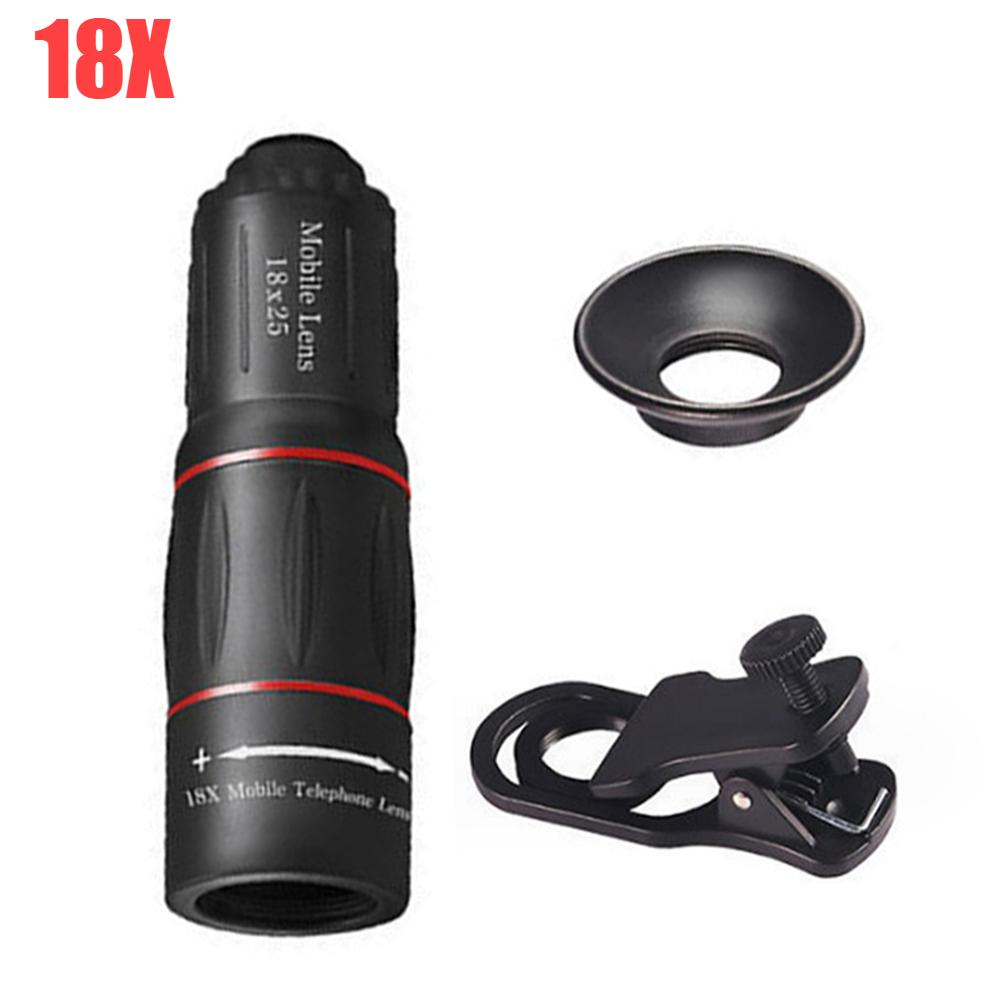 18/28/36X Mobile Phone Camera Lens Clip-On Zoom Phone Camera Telephoto Lens Universal Optical Telescope Lens for Smartphone
18/28/36X Mobile Phone Camera Lens Clip-On Zoom Phone Camera Telephoto Lens Universal Optical Telescope Lens for Smartphone