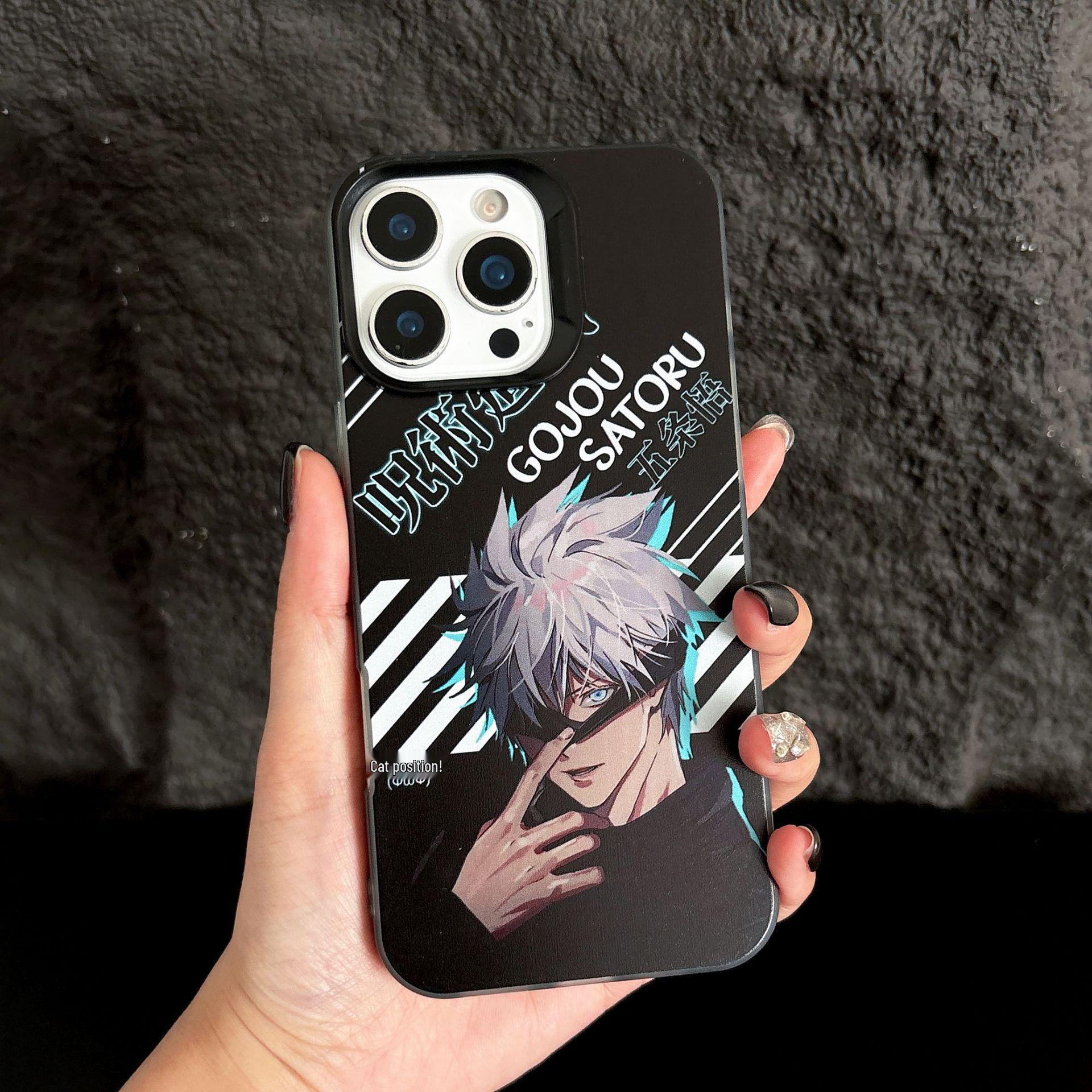 Gojo Satoru Jujutsu Kaisen iPhone Case: Soft Cover for 17 Pro Max, iPhone 15/14/13/11, 16 Pro iPhone 12
Gojo Satoru Jujutsu Kaisen iPhone Case: Soft Cover for 17 Pro Max, iPhone 15/14/13/11, 16 Pro iPhone 12