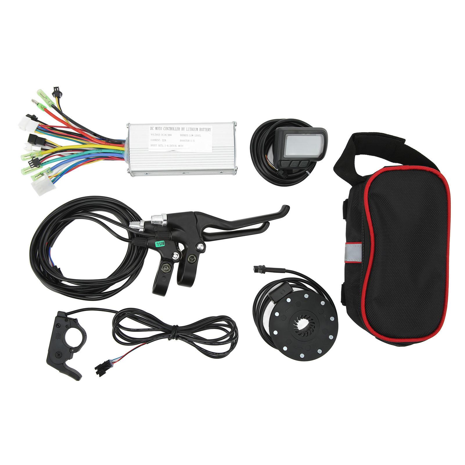 22A 36V 48V 500W Electric Bike Motor Controller EN06 Display Brake Lever Set Electric Bicycle Conversion Kit
22A 36V 48V 500W Electric Bike Motor Controller EN06 Display Brake Lever Set Electric Bicycle Conversion Kit