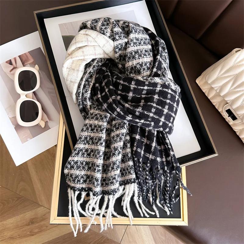 New Women Men Cashmere Imitation Color Match Hijabs Scarves Autumn Winter Warm Tassels Scarf Shawl Winter Protection Neckerchief 192x68cm
New Women Men Cashmere Imitation Color Match Hijabs Scarves Autumn Winter Warm Tassels Scarf Shawl Winter Protection Neckerchief 192x68cm