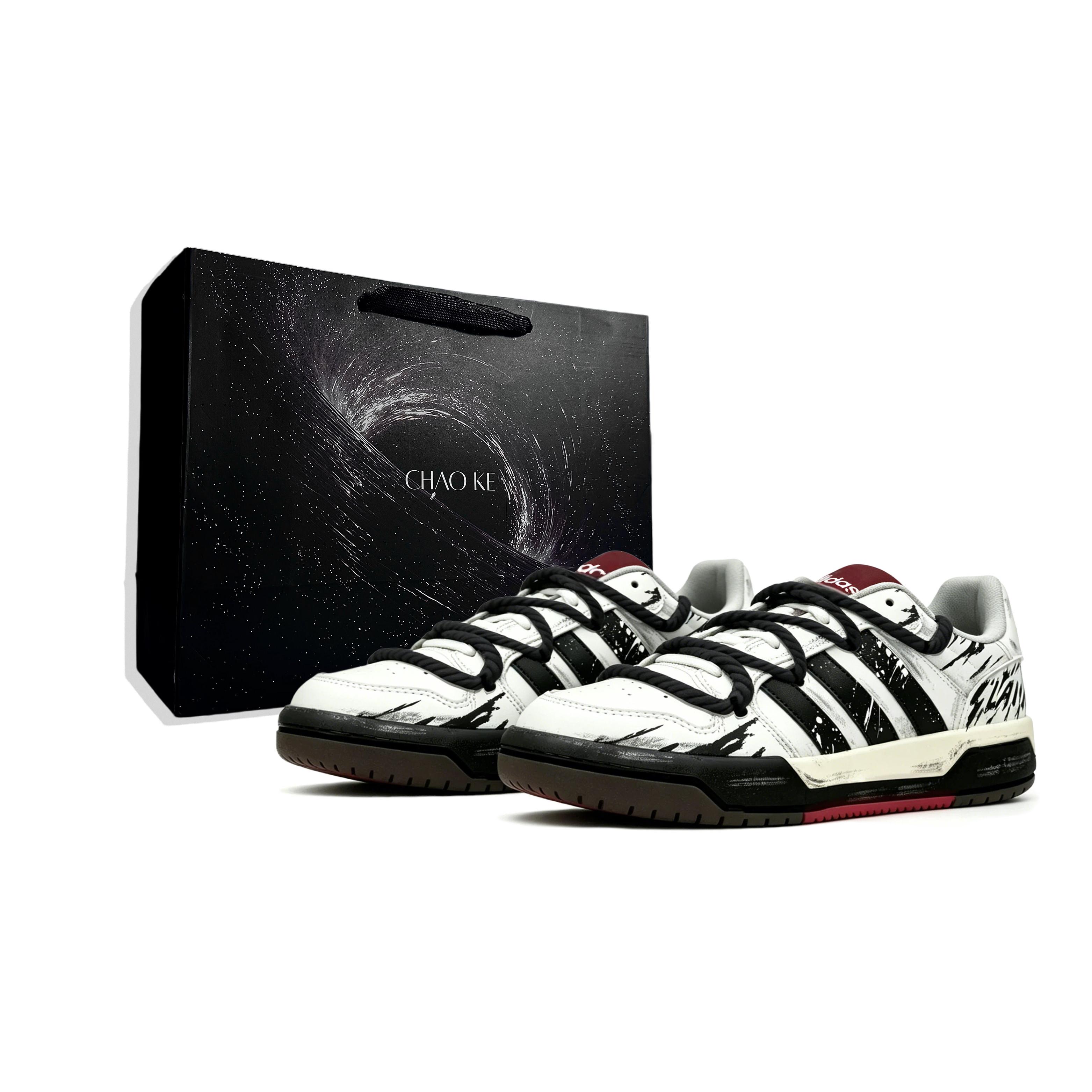 Adidas ENTRAP Abrasion Resistant Low top Skateboard Shoes Unisex Black White FW3462(Team1479-BOX) 39⅓
Adidas ENTRAP Abrasion Resistant Low top Skateboard Shoes Unisex Black White FW3462(Team1479-BOX) 39⅓