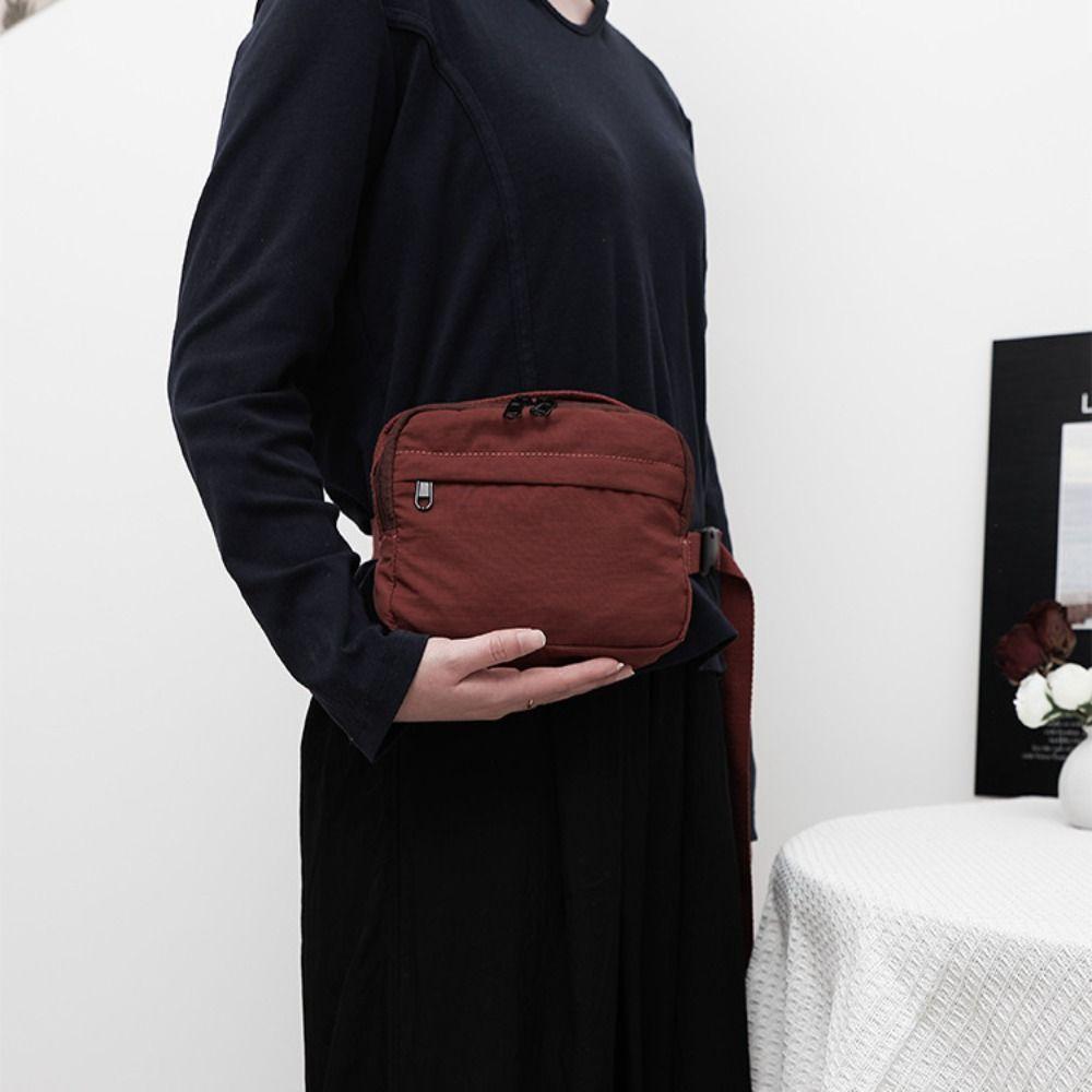 Large Capacity Nylon Crossbody Bag Korean Style Sports Shoulder Bag Square Message Bag Travel жовтий
Large Capacity Nylon Crossbody Bag Korean Style Sports Shoulder Bag Square Message Bag Travel жовтий