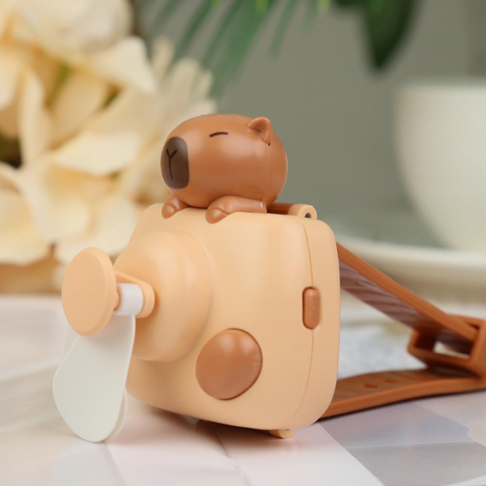 USB Charging Portable Cute Watch Fan Summer Watch Small Fan Capybara Electric Fan Children Style 1-Light Coffee
USB Charging Portable Cute Watch Fan Summer Watch Small Fan Capybara Electric Fan Children Style 1-Light Coffee