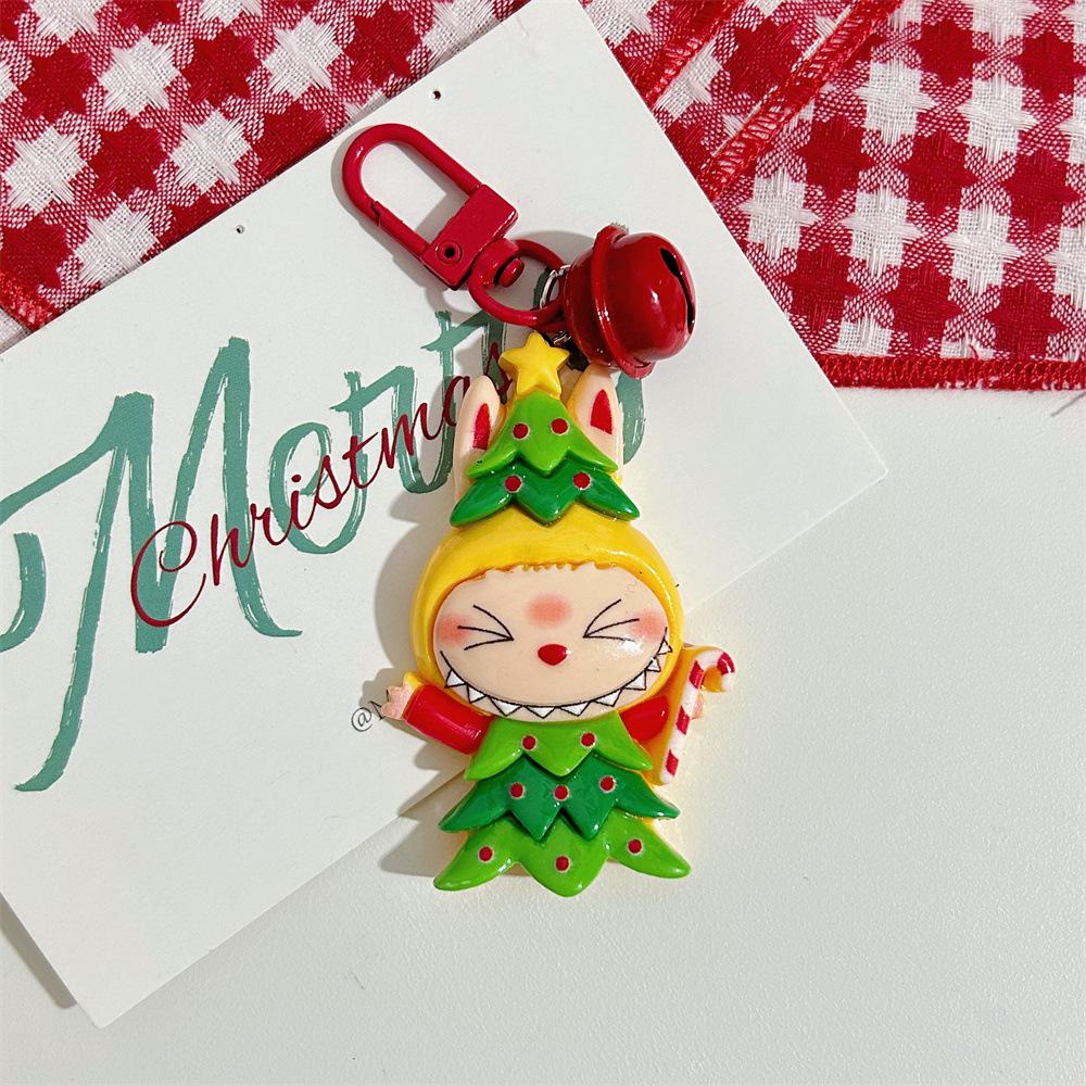 Cartoon Christmas Keychain Red Bell Student Schoolbag Pendant Snowman Elk Christmas Tree Hanging Ornaments
Cartoon Christmas Keychain Red Bell Student Schoolbag Pendant Snowman Elk Christmas Tree Hanging Ornaments