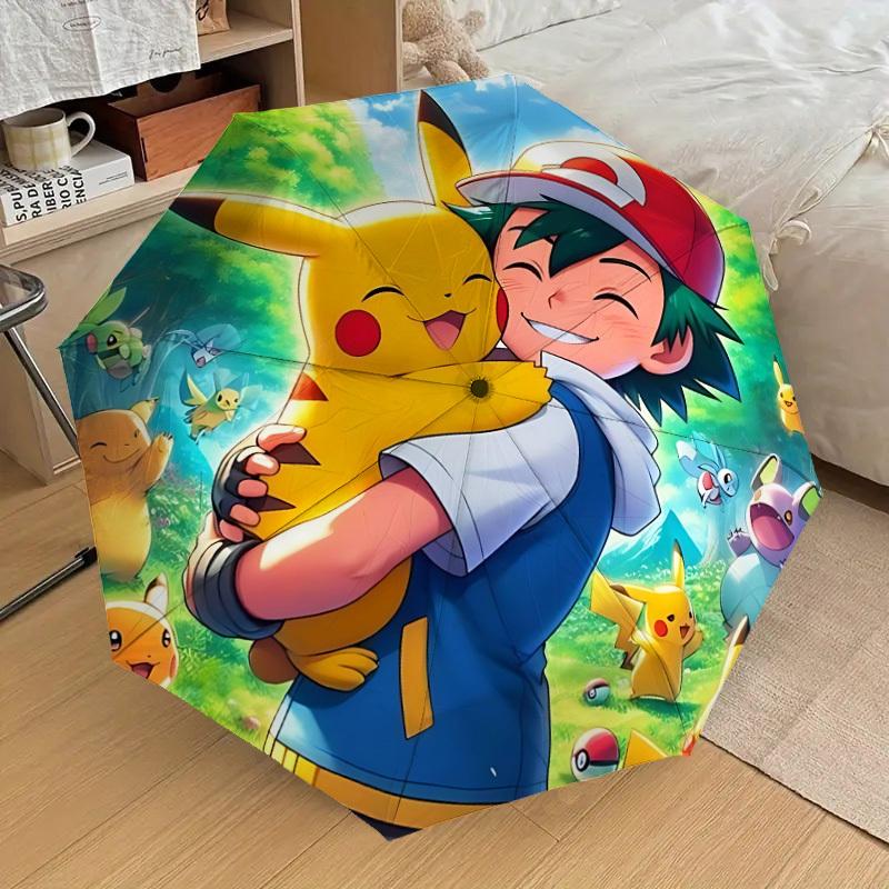 1pc Pokemon Pikachu Automatic Folding Umbrella, Casual Outdoor Accessory, Birthday Festival Gift yy251126194
1pc Pokemon Pikachu Automatic Folding Umbrella, Casual Outdoor Accessory, Birthday Festival Gift yy251126194