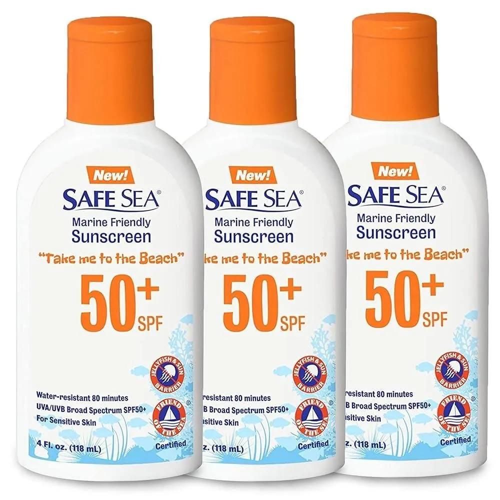 Safe Sea Anti-Jellyfish Protection Lotion - UV Protection Sea Lotion 50 SPF Adult 3-Pack
Safe Sea Anti-Jellyfish Protection Lotion - UV Protection Sea Lotion 50 SPF Adult 3-Pack