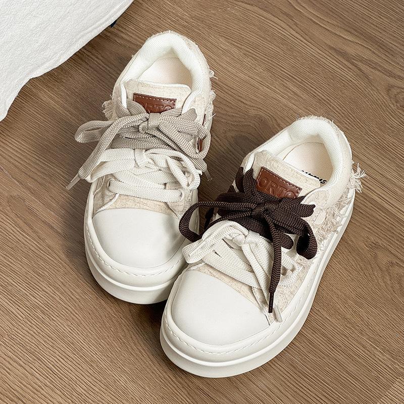 CM invisible inner height increase casual shoes ugly cute big head bread shoes board shoes small couple platform shoes 44 білий
CM invisible inner height increase casual shoes ugly cute big head bread shoes board shoes small couple platform shoes 44 білий