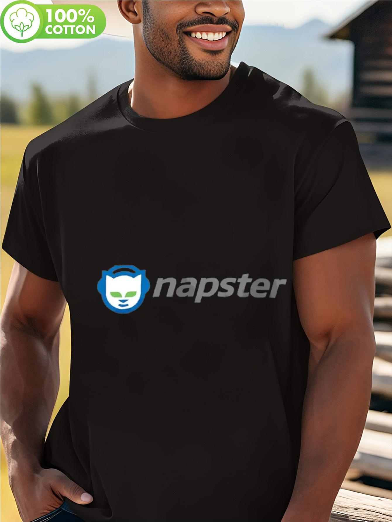 Men s Napster Logo Graphic T-Shirt - Black Oversized Music Fan Apparel XXL
Men s Napster Logo Graphic T-Shirt - Black Oversized Music Fan Apparel XXL