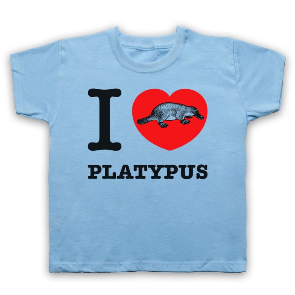 I Love Platypus Duck Billed Animal Rights Lover Kids Childs T-Shirt 2XL
I Love Platypus Duck Billed Animal Rights Lover Kids Childs T-Shirt 2XL