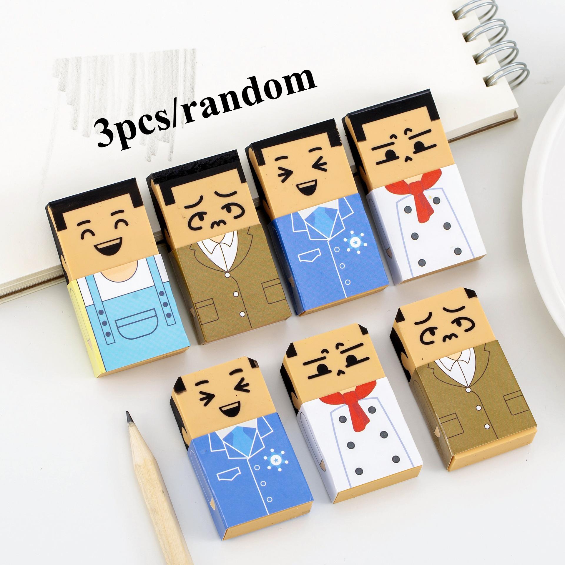 Handsome Guys Become Bald, Fun Erasers, Students,end-of-term Christmas Prizes, Reward Gifts Erasers for Kids Creative Funny
Handsome Guys Become Bald, Fun Erasers, Students,end-of-term Christmas Prizes, Reward Gifts Erasers for Kids Creative Funny