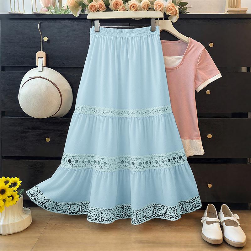 ZANZEA Женские летние эластичные талии свободные лоскутные длинные юбки 5XL
ZANZEA Женские летние эластичные талии свободные лоскутные длинные юбки 5XL