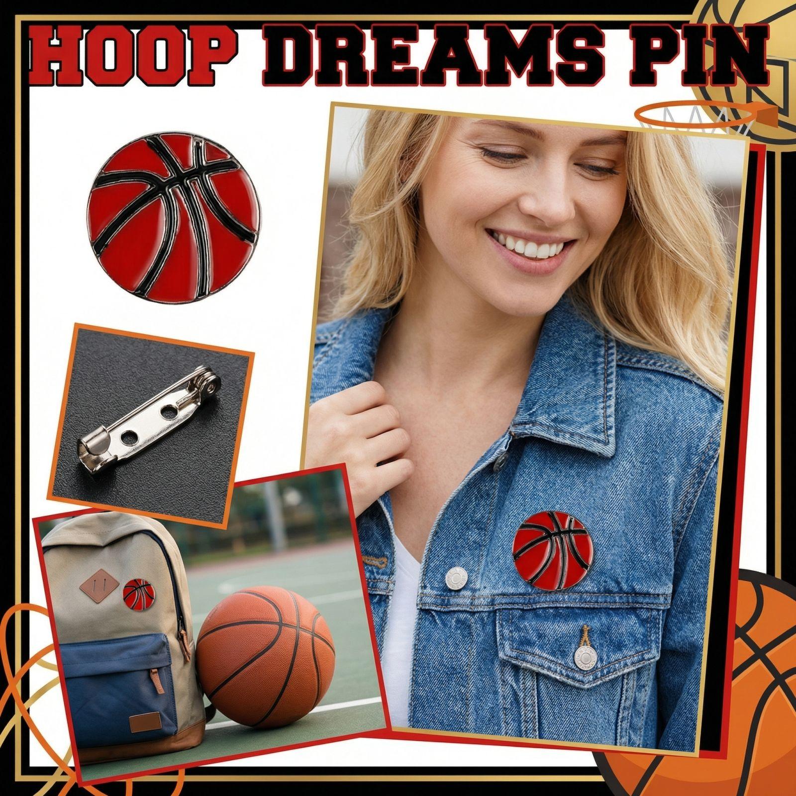 Basketball Themed Commemorative Badge Pin Metal Sports Accessory Suitable for Jackets Bags and Hats with Durable Enamel Finish One Size
Basketball Themed Commemorative Badge Pin Metal Sports Accessory Suitable for Jackets Bags and Hats with Durable Enamel Finish One Size