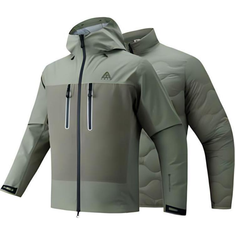 Anta City Outdoor Series Letter Loose Hooded Zipper Long Sleeve Waterproof Windproof Warm Jacket Men Jacket Jinglin-Green Bronze 952446603-7 S
Anta City Outdoor Series Letter Loose Hooded Zipper Long Sleeve Waterproof Windproof Warm Jacket Men Jacket Jinglin-Green Bronze 952446603-7 S