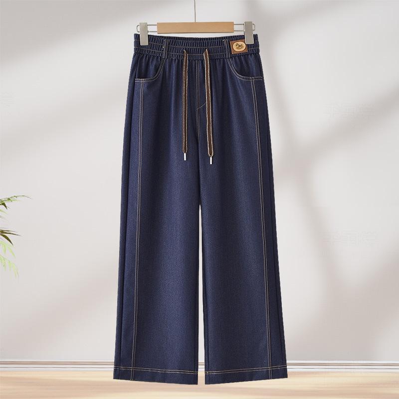 Mom s High-Waisted Wide-Leg Jeans, Spring/Autumn Plus Size Straight-Leg Pants for Middle-Aged & Elderly Women. 2XL (for 90-110 kg) синий
Mom s High-Waisted Wide-Leg Jeans, Spring/Autumn Plus Size Straight-Leg Pants for Middle-Aged & Elderly Women. 2XL (for 90-110 kg) синий