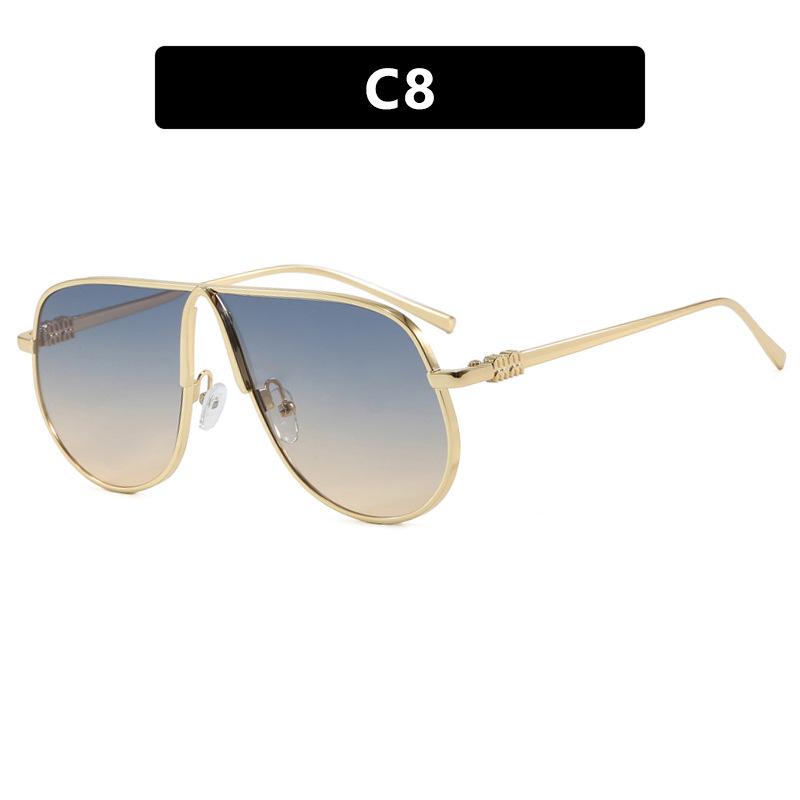 Toad-shaped sunglasses, new large-frame European and American driving sunglasses, metal retro sunglasses, concave shape as pictured
Toad-shaped sunglasses, new large-frame European and American driving sunglasses, metal retro sunglasses, concave shape as pictured