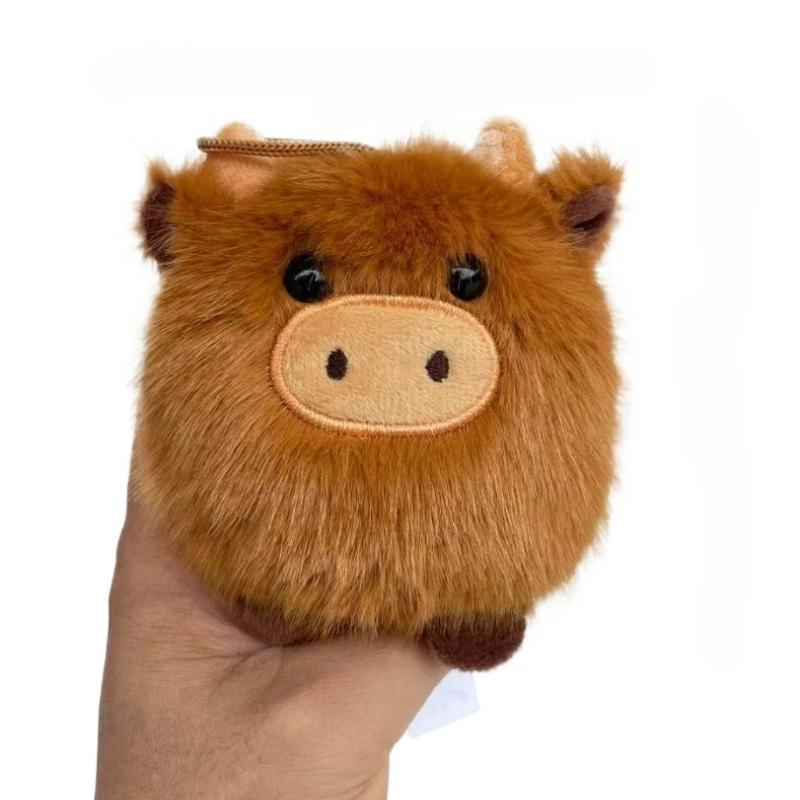 Kawaii Scottish Highland Cow Plush Keychain Cute Stuffed Animal Ornaments Super Soft Plushie Pendant Car Accessories X-mas Gift
Kawaii Scottish Highland Cow Plush Keychain Cute Stuffed Animal Ornaments Super Soft Plushie Pendant Car Accessories X-mas Gift