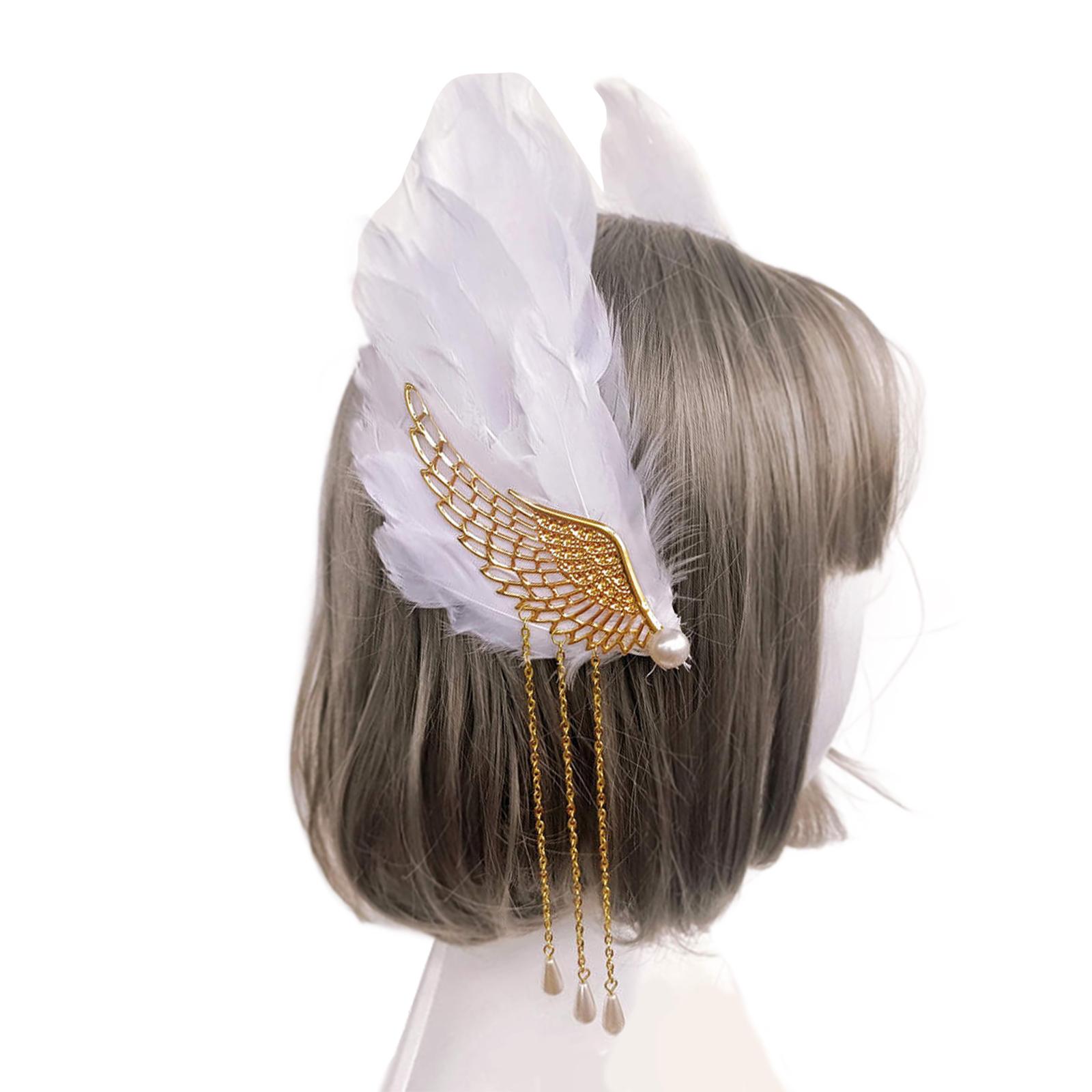 Angel Wing Hair Clip Anime Cosplay Side Clip Party Costume Headdress Female Girl Halloween Party Headgear Headdress білий
Angel Wing Hair Clip Anime Cosplay Side Clip Party Costume Headdress Female Girl Halloween Party Headgear Headdress білий