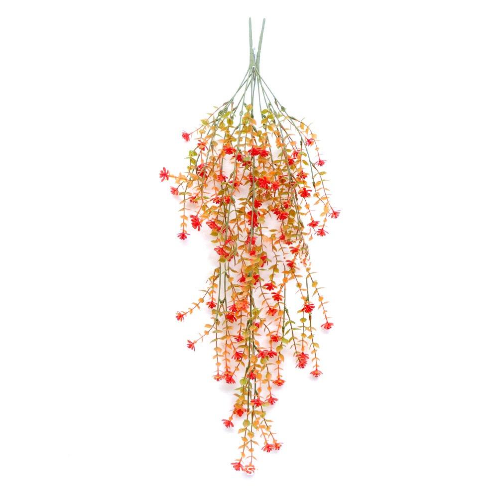 Realistic Design Lush Floral Arrangement Eucalyptus Flower Drooping Vine Plants Hanging Wall Decor помаранчевий/шампанського
Realistic Design Lush Floral Arrangement Eucalyptus Flower Drooping Vine Plants Hanging Wall Decor помаранчевий/шампанського