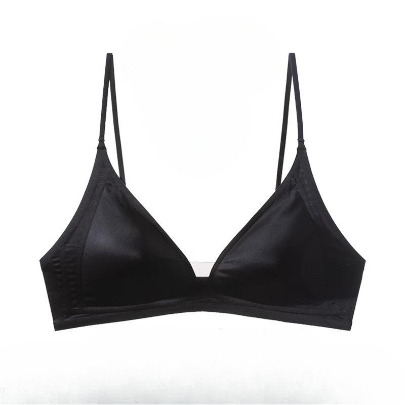 Французский бюстгальтер с треугольной чашкой, беспроводной, с мягкой поддержкой, женский бесшовный тонкий стиль для маленькой груди, пуш-ап нижнее белье с тонкими бретелями 38/85
Французский бюстгальтер с треугольной чашкой, беспроводной, с мягкой поддержкой, женский бесшовный тонкий стиль для маленькой груди, пуш-ап нижнее белье с тонкими бретелями 38/85