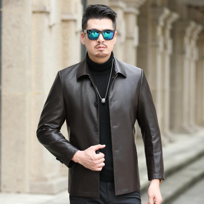 Кожаные куртки для мужчин среднего возраста, куртки из натуральной кожи больших размеров, повседневные свободные кожаные куртки для пап 4XL
Кожаные куртки для мужчин среднего возраста, куртки из натуральной кожи больших размеров, повседневные свободные кожаные куртки для пап 4XL