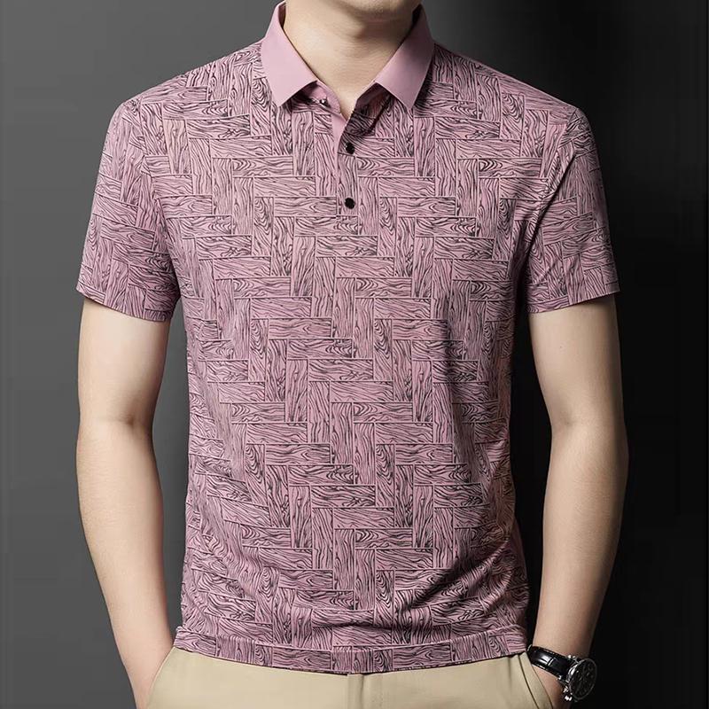 Summer Fashion New Smart Casual Versatile Quick Drying Short Sleeve Polo Shirt Men s Lapel Button Patchwork Print Loose Thin Top M розовый
Summer Fashion New Smart Casual Versatile Quick Drying Short Sleeve Polo Shirt Men s Lapel Button Patchwork Print Loose Thin Top M розовый