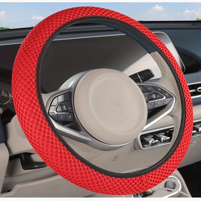 Car Steering Wheel Cover Suitable for Car Interiors Comfortable Breathable, Non-Slip, Odorless, and Easy To Carry Automotive Interior 1PC червоний
Car Steering Wheel Cover Suitable for Car Interiors Comfortable Breathable, Non-Slip, Odorless, and Easy To Carry Automotive Interior 1PC червоний