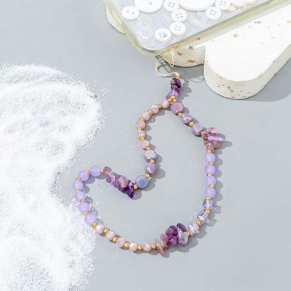 Accessories Crystal Stone Beads Lanyard Cell Phone Lanyard Mobile Phone Strap Letter Beads Chain фіолетовий
Accessories Crystal Stone Beads Lanyard Cell Phone Lanyard Mobile Phone Strap Letter Beads Chain фіолетовий