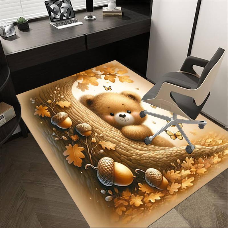 1PC Bear Butterfly Non-Slip Floor Carpet Compatible for Office&Living Room&Bedroom&Dining room - Flat-Weave Machine-W252 60cm by 90cm
1PC Bear Butterfly Non-Slip Floor Carpet Compatible for Office&Living Room&Bedroom&Dining room - Flat-Weave Machine-W252 60cm by 90cm