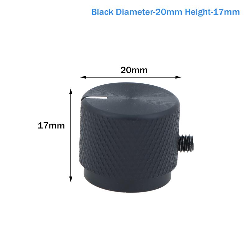 20Mm 30Mm Cnc Machined Solid Aluminum Potentiometer Rotary Switch Pointer Volume Control Knob Button 6Mm Hole Hifi Audio Amp 20x17x6mm
20Mm 30Mm Cnc Machined Solid Aluminum Potentiometer Rotary Switch Pointer Volume Control Knob Button 6Mm Hole Hifi Audio Amp 20x17x6mm