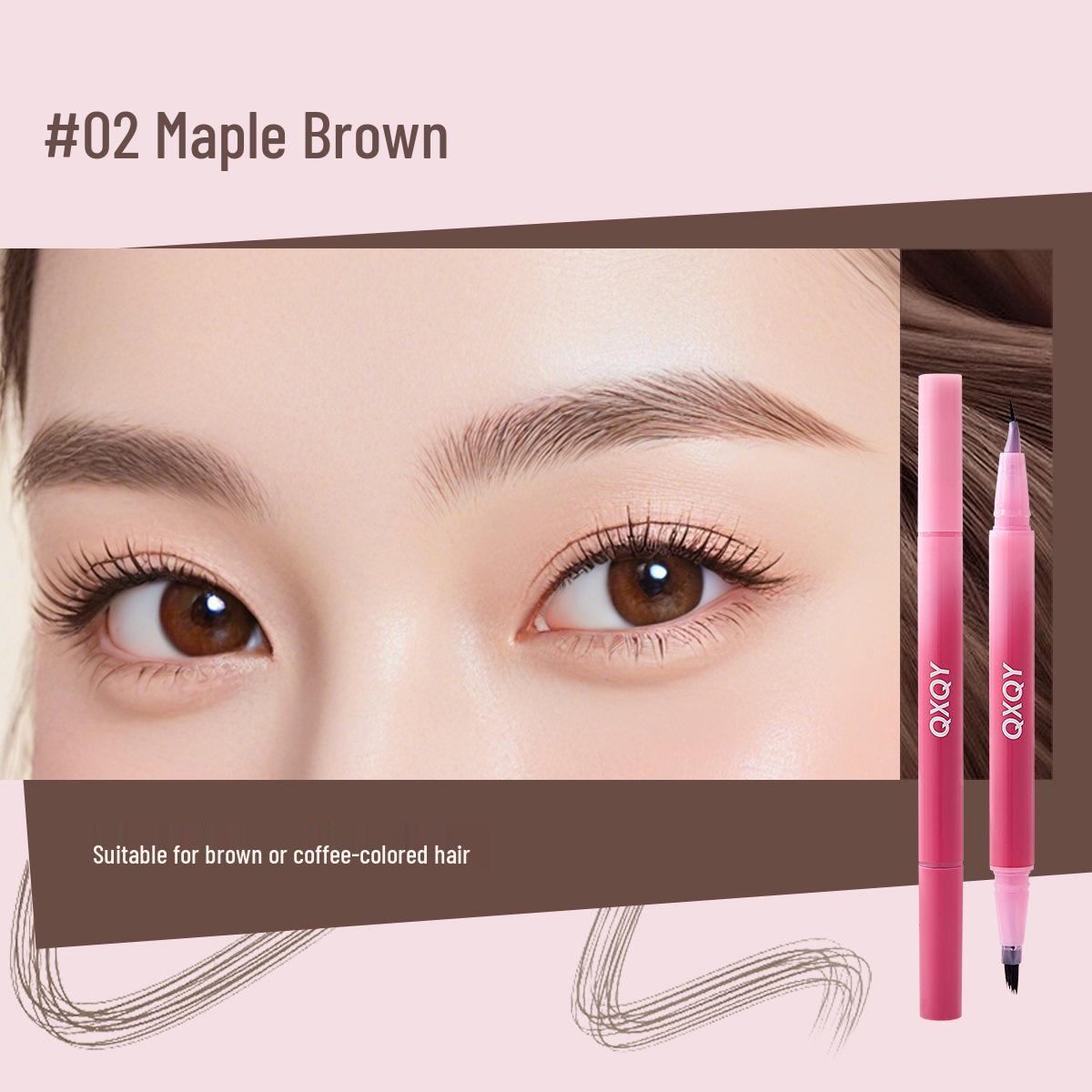 QXQY Dual-Ended Waterproof Eyeliner & Brow Pen: Smudge-Proof, Sweat-Proof, Multi-Tip for Defined Strokes.
QXQY Dual-Ended Waterproof Eyeliner & Brow Pen: Smudge-Proof, Sweat-Proof, Multi-Tip for Defined Strokes.