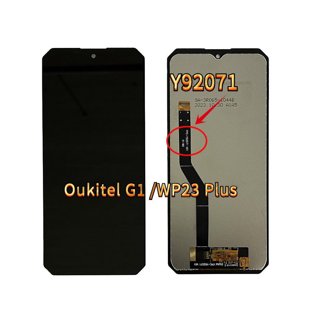 LCD Screen and Digitizer Full Assembly For Oukitel G1 WP23 Plus Y92071
LCD Screen and Digitizer Full Assembly For Oukitel G1 WP23 Plus Y92071