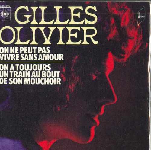 7inch Record GILLES OLIVIER - On Ne Peut Pas Vivre Sans Amour / O CBS1856 CBS 1973 France Pop Used
7inch Record GILLES OLIVIER - On Ne Peut Pas Vivre Sans Amour / O CBS1856 CBS 1973 France Pop Used