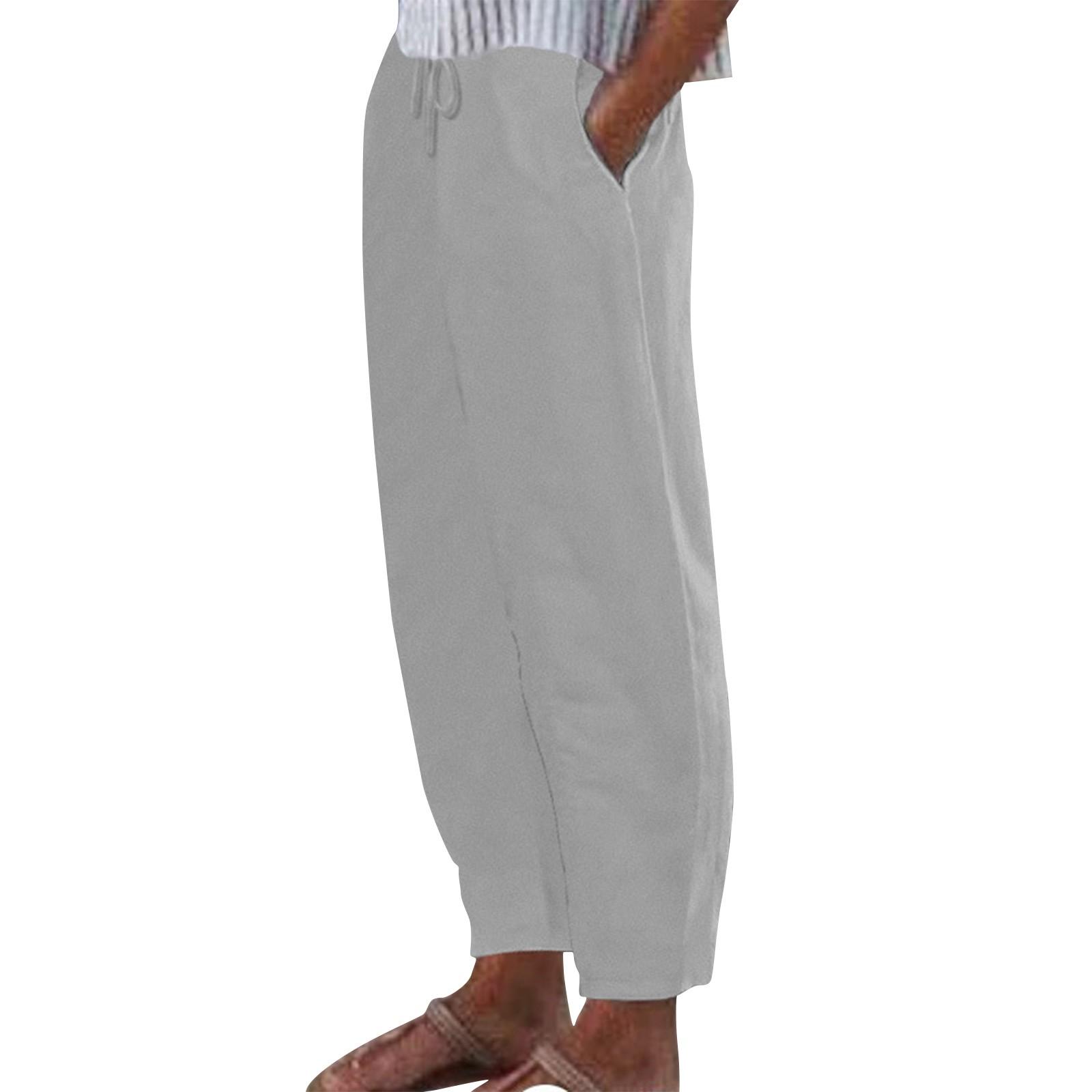 Женские повседневные модные однотонные хлопковые льняные повседневные брюки, широкие брюки, спортивные штаны с карманами XXXL
Женские повседневные модные однотонные хлопковые льняные повседневные брюки, широкие брюки, спортивные штаны с карманами XXXL