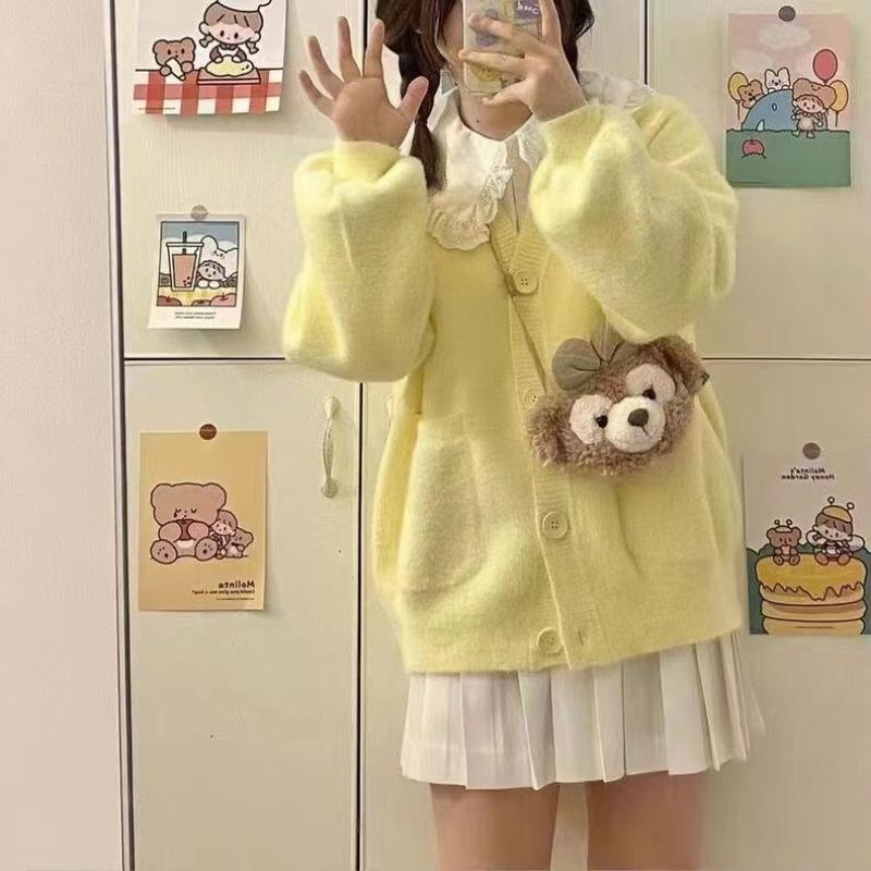 Женская мода повседневная осень-зима однотонный принт длинный рукав O-образный вырез свитера Size: One Size жёлтый
Женская мода повседневная осень-зима однотонный принт длинный рукав O-образный вырез свитера Size: One Size жёлтый