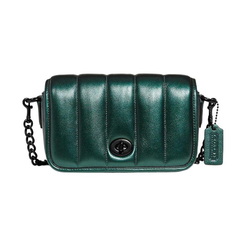 COACH Dinky 18 gold letter logo lock buckle quilted cowhide chain bag hand crossbody shoulder bag small size women s dark green золотий
COACH Dinky 18 gold letter logo lock buckle quilted cowhide chain bag hand crossbody shoulder bag small size women s dark green золотий