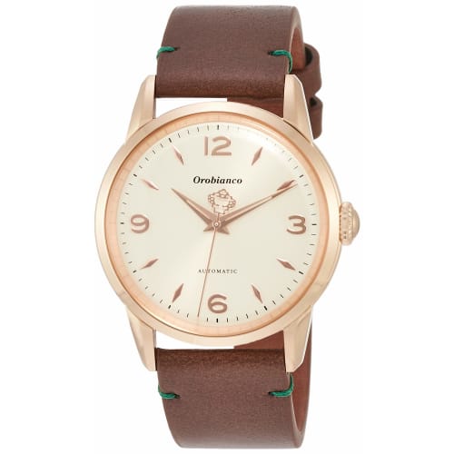 Orobianco Erudito Men s Watch, 38mm, Rose Gold-Plated Stainless Steel with Ivory Dial and Leather Strap, Brown, OR0073-1, Officially Imported
Orobianco Erudito Men s Watch, 38mm, Rose Gold-Plated Stainless Steel with Ivory Dial and Leather Strap, Brown, OR0073-1, Officially Imported